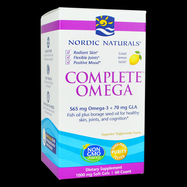 Komplette Omega 60 Kapseln NORDIC NATURALS