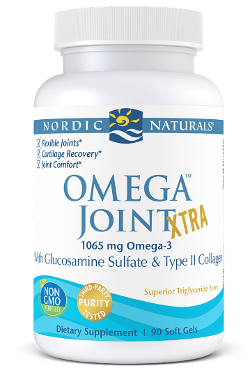 Omega Gelenk Xtra Kapseln von Nordic Naturals, 90 Stück, Nahrungsergänzungsmittel für gesunde Gelenke und Beweglichkeit