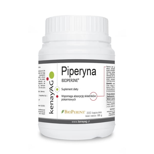 Piperin 300 Kapseln KENAY