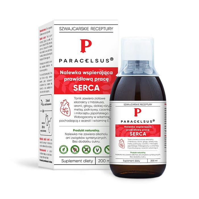 PHARMATICA Paracelsus-Tinktur zur Unterstützung der Herzfunktion, 200 ml Flasche mit Tropfenzähler, natürliche Heilpflanzenmischung