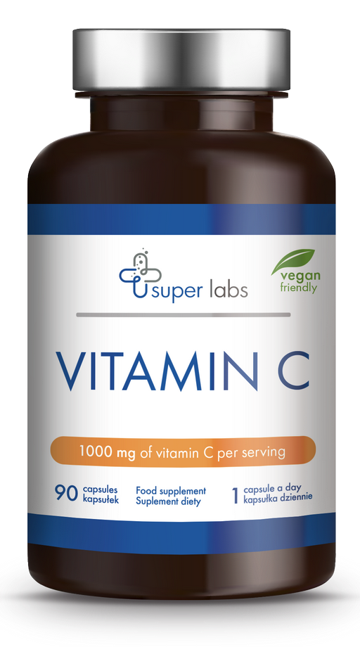 Vitamin C 1000 mg 90 Kapseln SUPER LABS
