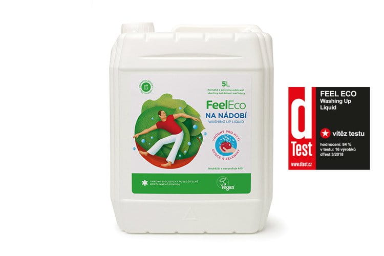 FEEL ECO Obst- und Gemüsespülmittel mit fruchtigem Duft, flüssiges Reinigungsmittel für Obst und Gemüse, umweltfreundlich.