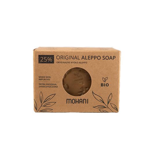 Seife BIO Aleppo-Olive - Lorbeer 25% MOHANI