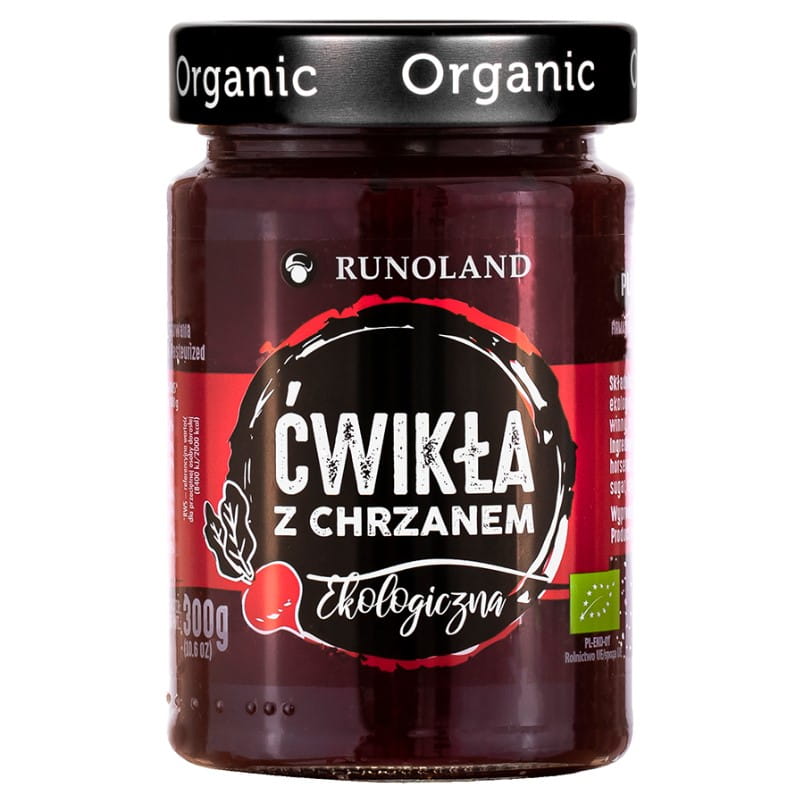 Rote Bete mit Meerrettich BIO 300g RUNOLAND