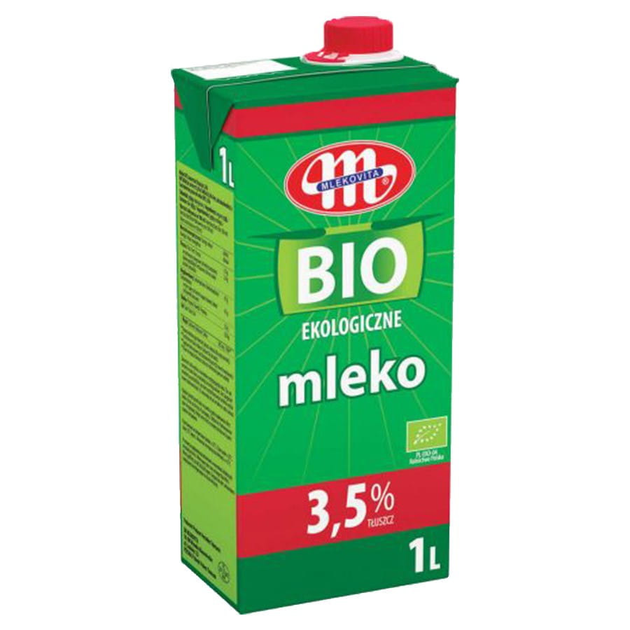 Uht-Milch 35% BIO-Milch 1l MLEKOVITA