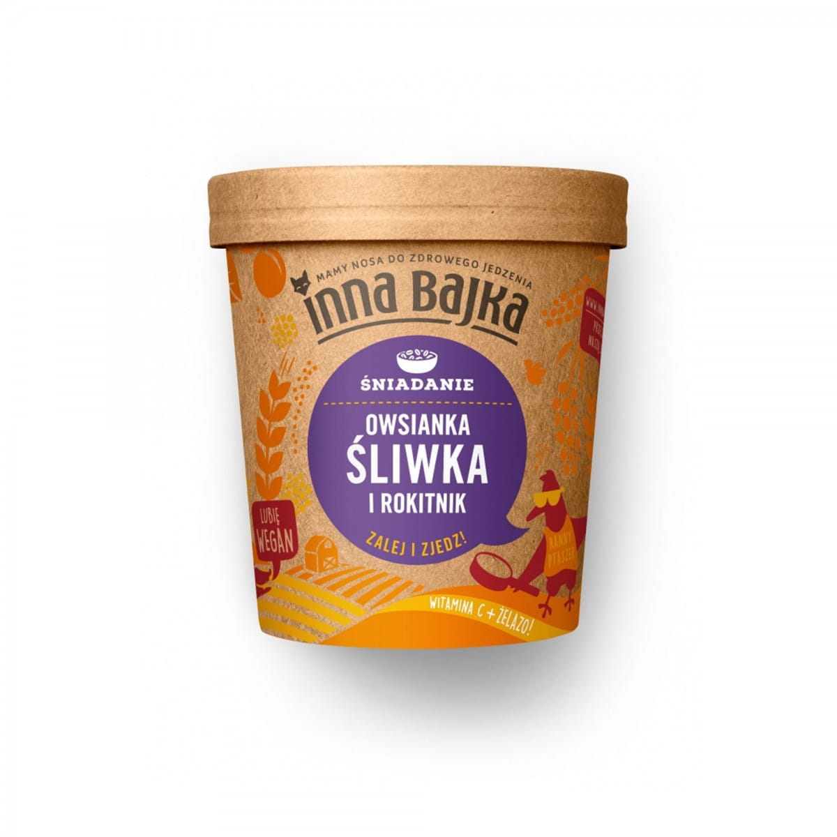 Haferflocken Pflaume und Sanddorn 70 g ANDERE GESCHICHTE