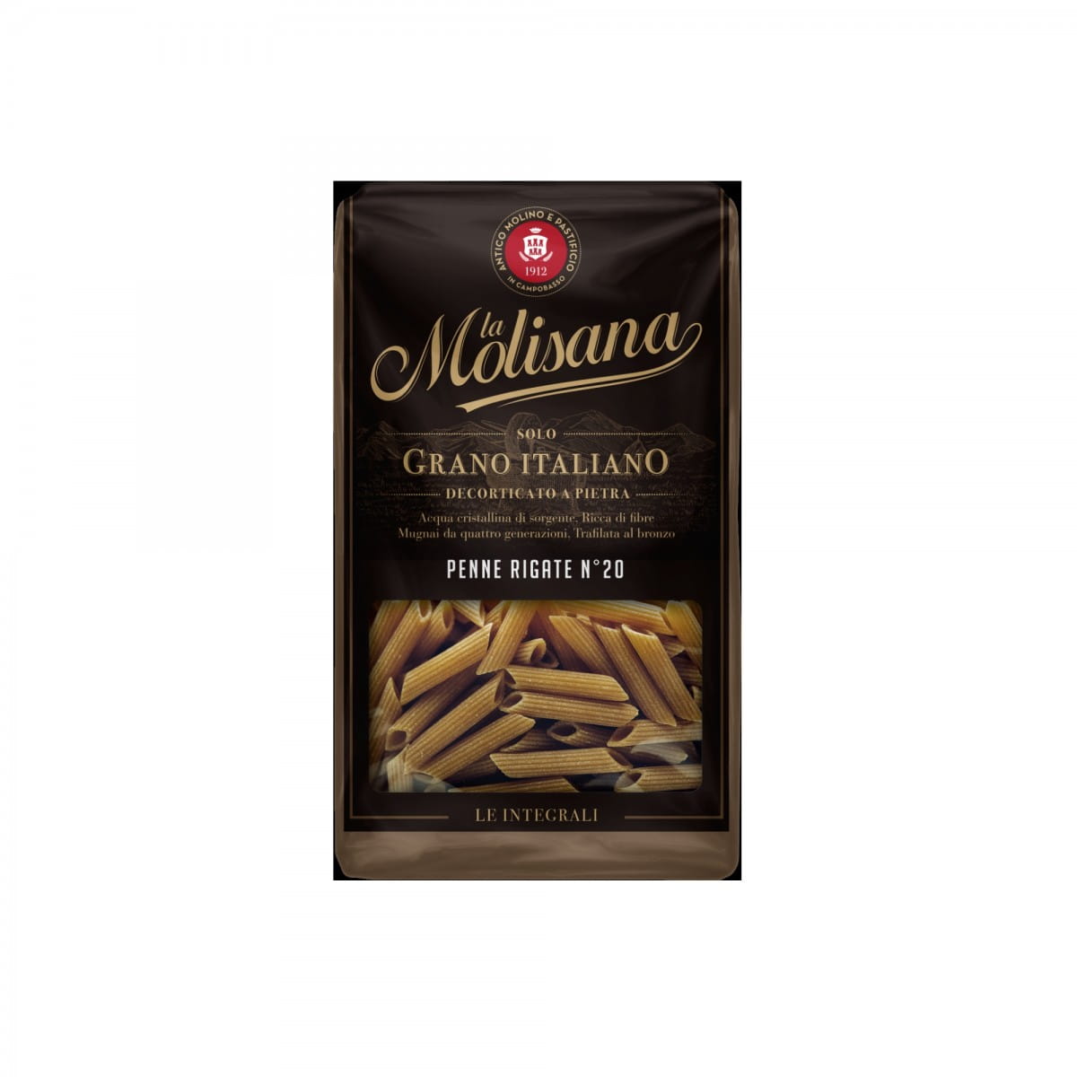 Penne Rigate Vollkornnudeln Nr. 20 500 g LA MOLISANA