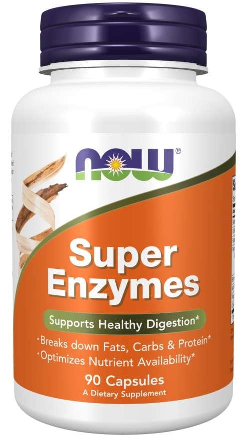 Superenzyme 90 Kapseln NOW FOODS