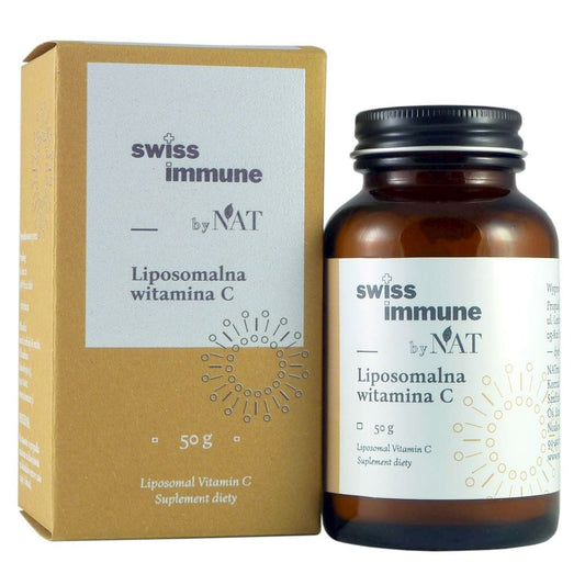 Liposomales Vitamin C Pulver von NAT in 50g Packung, natürliche Immununterstützung, für 45 Tage Anwendung, in Dose.