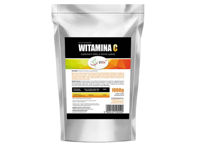 Vitamin C (L - Ascorbinsäure) 1000 g Nahrungsergänzungsmittel - VIVIO - Biogo.de
