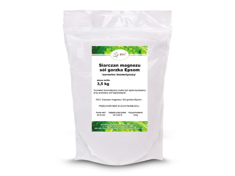 Magnesiumsulfat 3,5 kg - VIVIO - Biogo.de