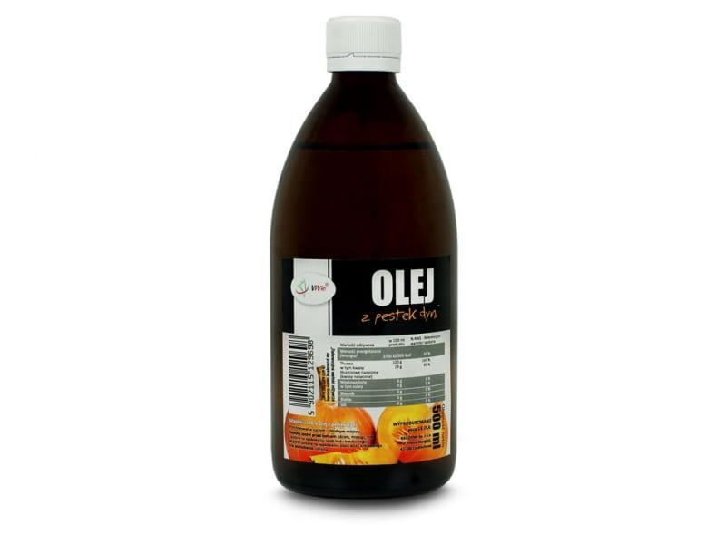 Kürbiskernöl kaltgepresst 500 ml - VIVIO - Biogo.de