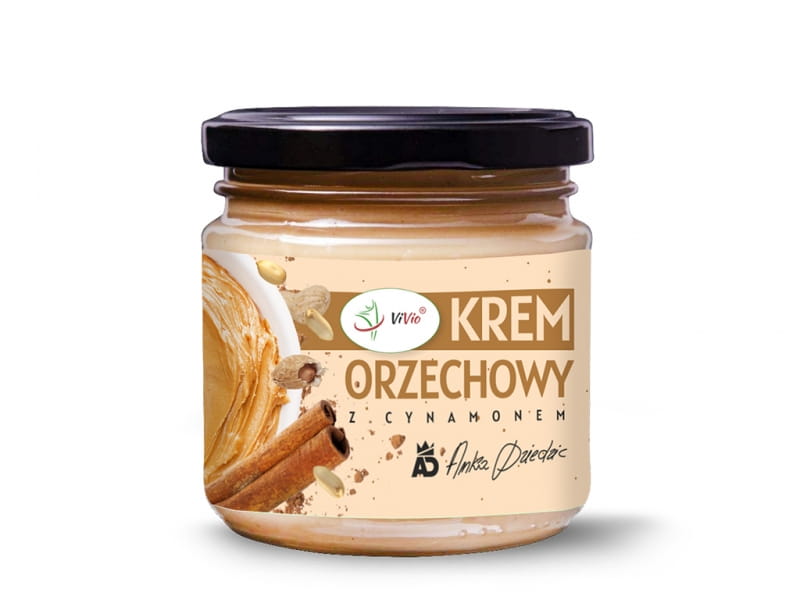 Erdnusscreme mit Zimt 200g - VIVIO - Biogo.de