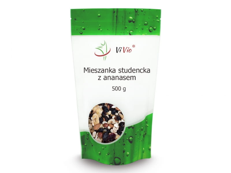 Studentenmischung mit Ananas 500g - VIVIO - Biogo.de