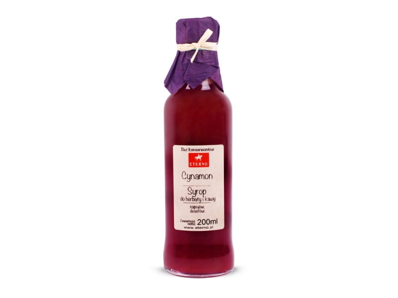 Zimtsirup 200ml ETERNO - Biogo.de