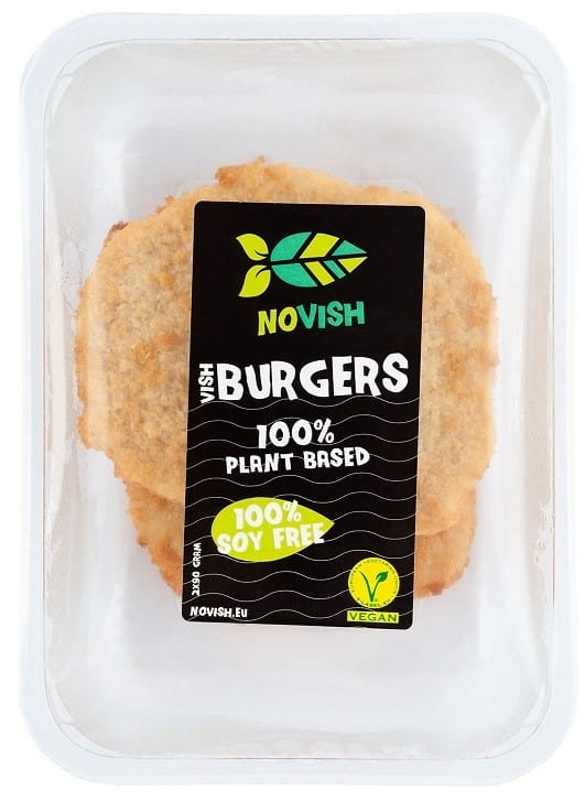 Pflanzliche Fischalternative - 180 g Burger - NOVISH - Biogo.de