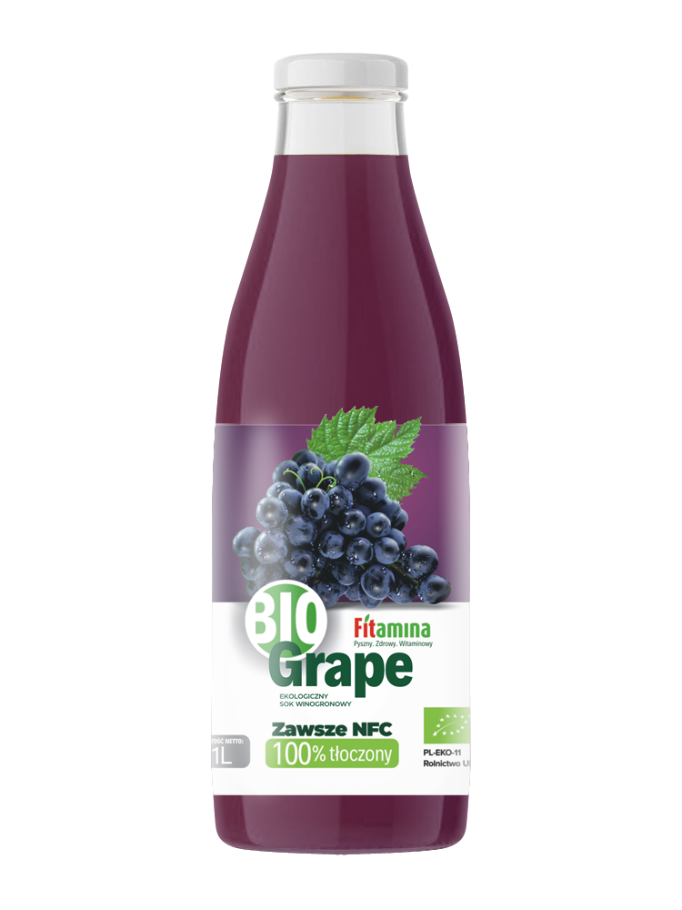 Traubensaft 1000ml EKO VITAFAN - Biogo.de