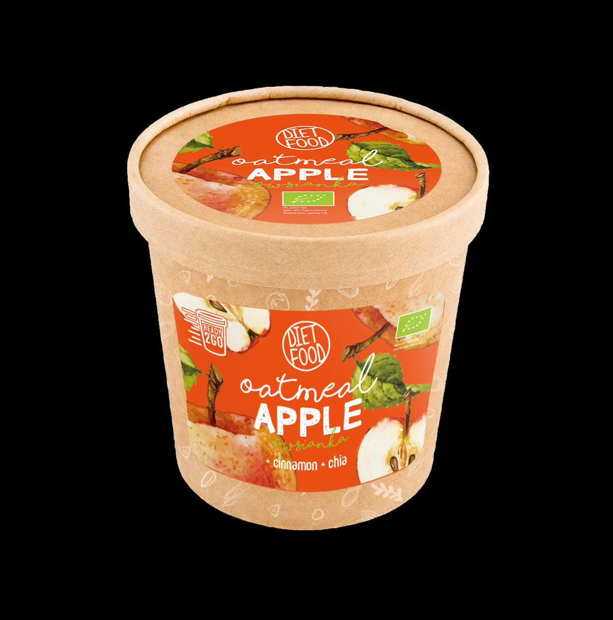 Haferflocken mit Apfel 70g EKO DIET - LEBENSMITTEL - Biogo.de