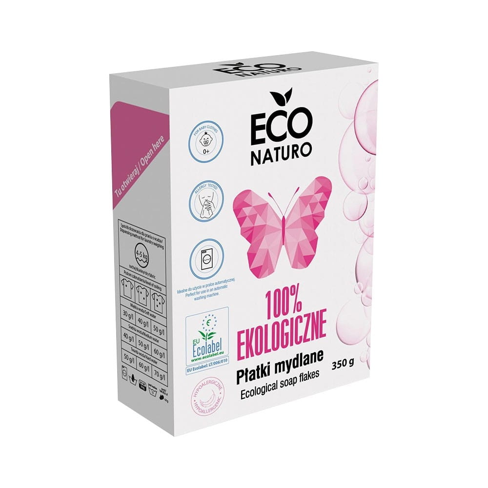 Seifenflocken 100% Bio 350 g ECONATURO - Biogo.de