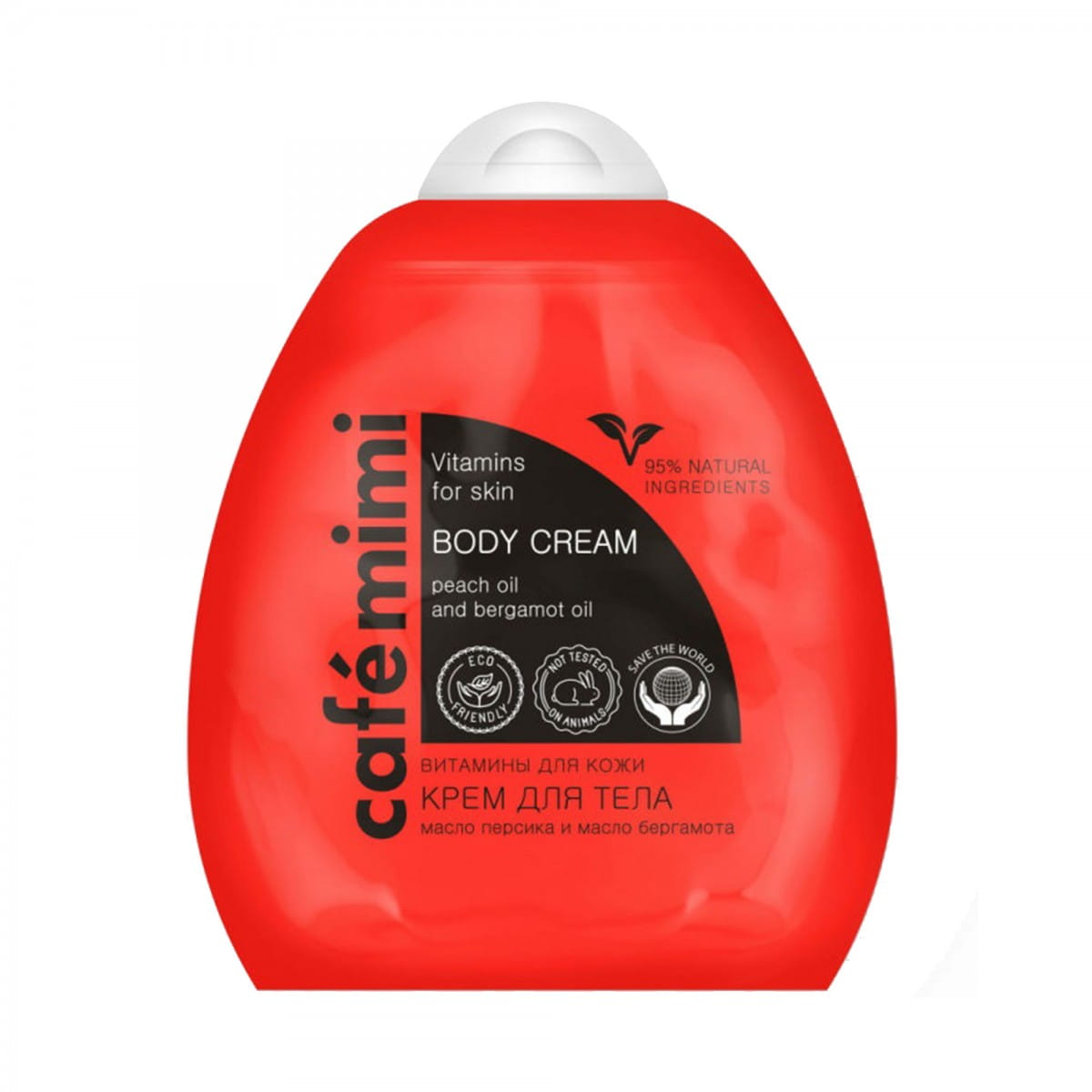 Vitaminisierte Körpercreme 250 ml CAFEMIMI - Biogo.de