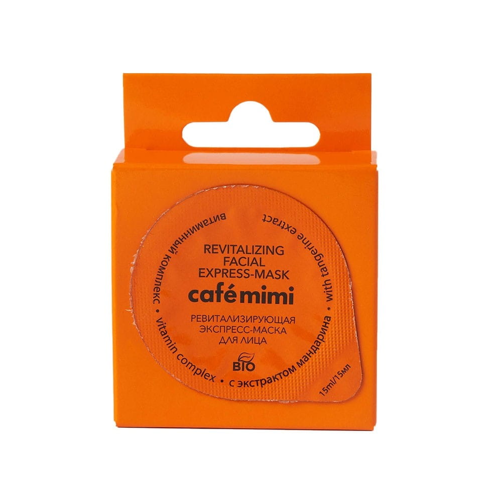 Revitalisierende Gesichtsmaske 15 ml CAFEMIMI - Biogo.de