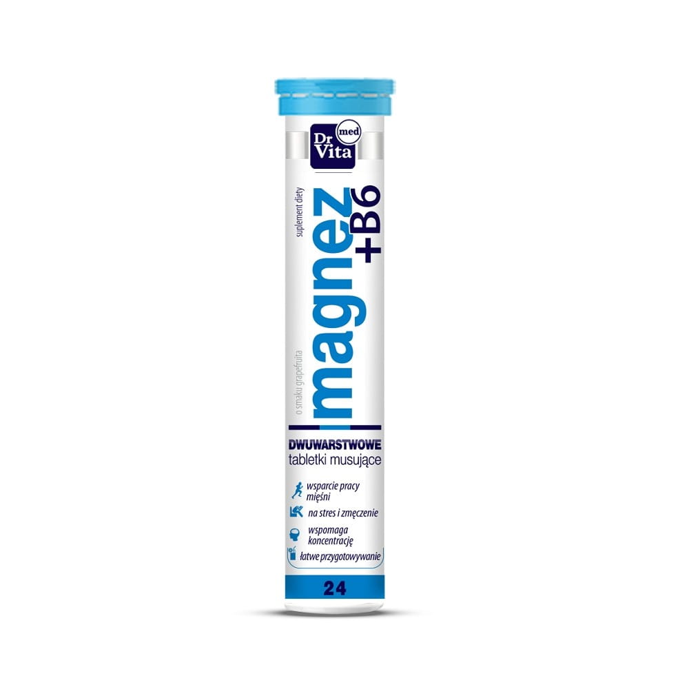 Magnesium + B6 24 Brausetabletten - Biogo.de