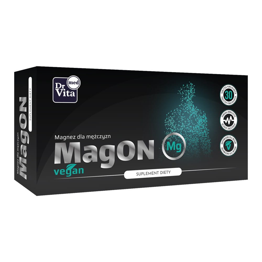 Magnesium für Männer magon vegan 30 Tabletten - Biogo.de