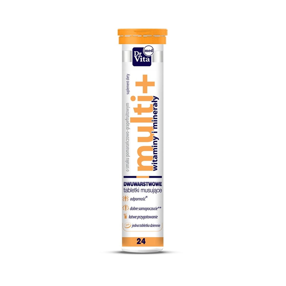 Multivitamin 24 DRVITA Brausetabletten - Biogo.de