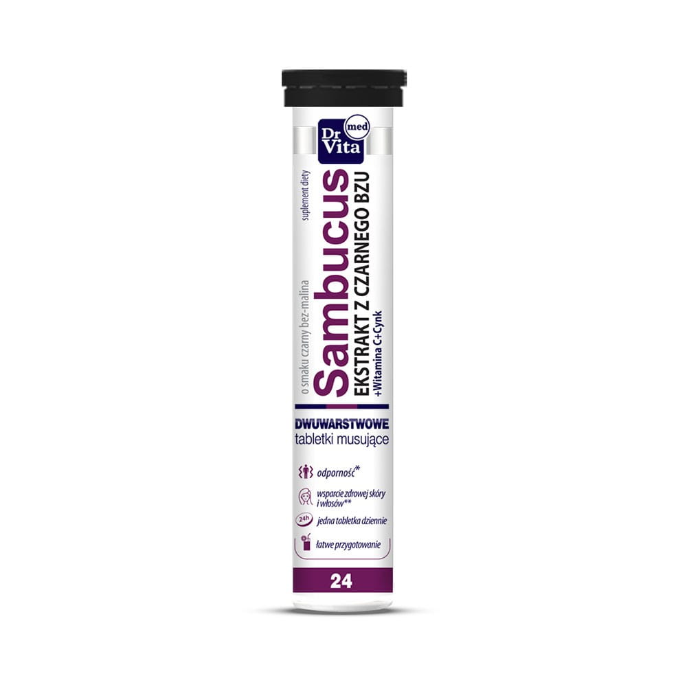 Sambucus Holunderextrakt 24 Brausetabletten - Biogo.de