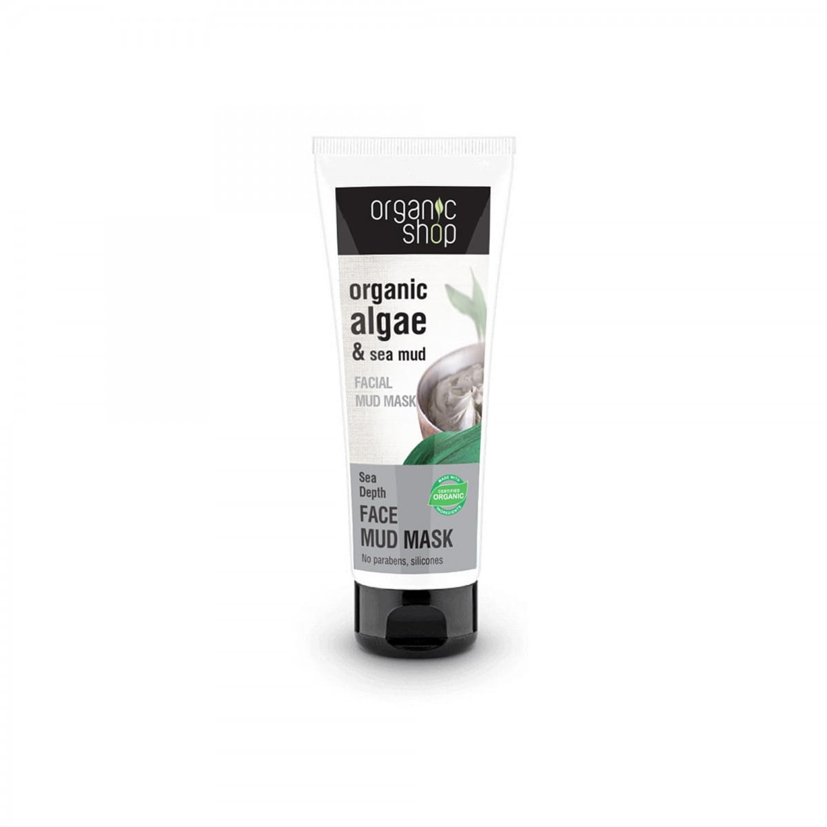 Schlamm-Gesichtsmaske Bio-Algen und Meeresschlamm 75 ml - Biogo.de