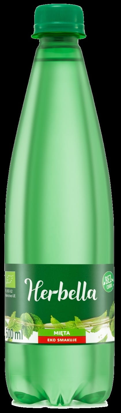 Sprudelwasser mit Minzgeschmack BIO 500 ml - HERBELLA - Biogo.de