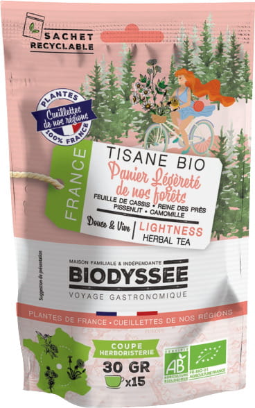 Leichter Kräutertee 30g EKO BIODYSSEE - Biogo.de