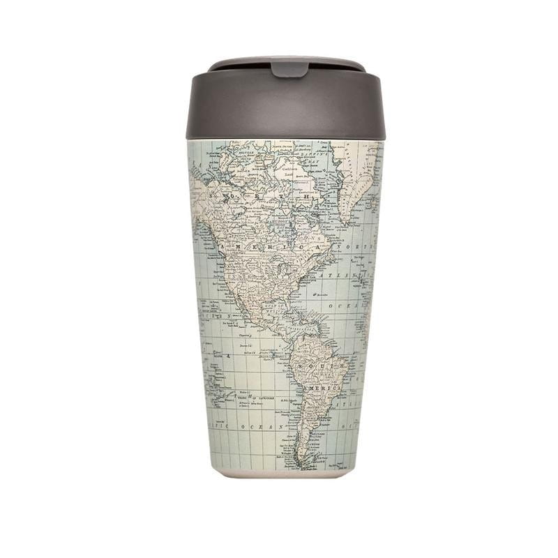 Reisebecher aus Pla antike Karte 420 ml - CHIC - MIC - Biogo.de