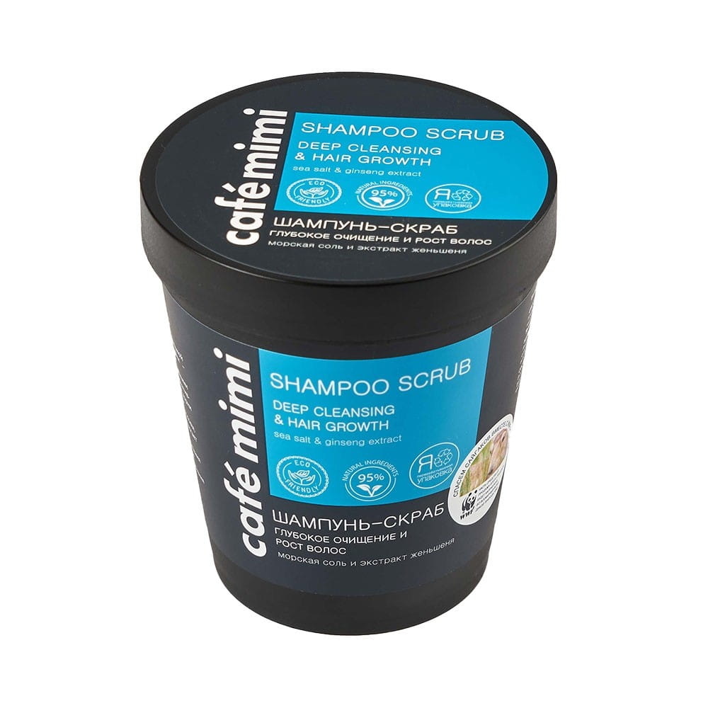 Reinigendes und stimulierendes Haarpeeling Shampoo von DesignSoap, 330 g, mit natürlichen Inhaltsstoffen, enthält Peeling-Partikel
