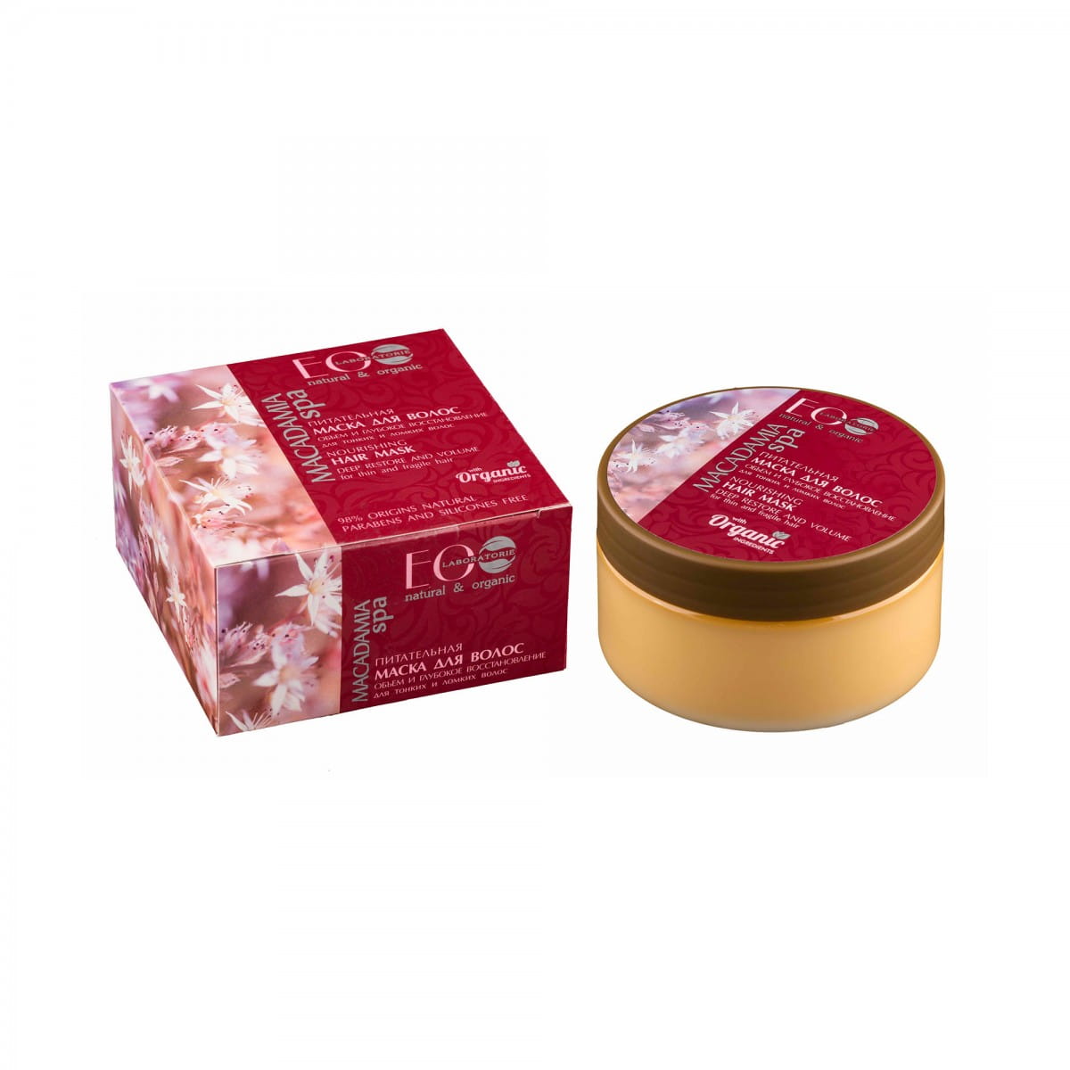 Maske für feines und sprödes Haar 200 ml ECO LABORATORIE - Biogo.de