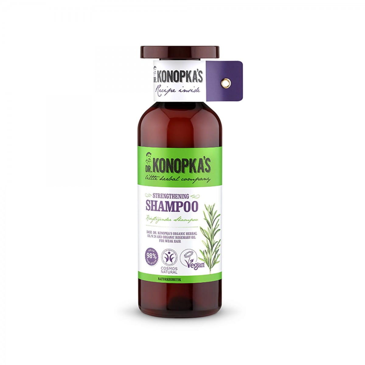 Stärkendes Haarshampoo 500 ml - Biogo.de