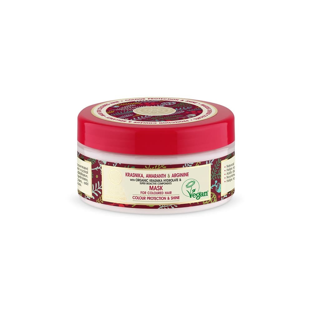 EUROBIO LAB Maske für coloriertes Haar, schützt und verleiht Glanz, 300 ml, cremige Haarpflege in Dose