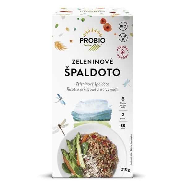 Mischung für Dinkelrisotto mit getrocknetem Gemüse BIO 210 g - PROBIO - Biogo.de