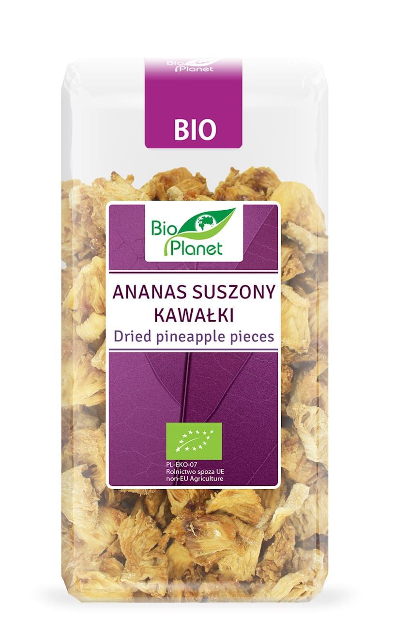 Getrocknete Ananasstücke BIO 100 g - BIO PLANET - Biogo.de