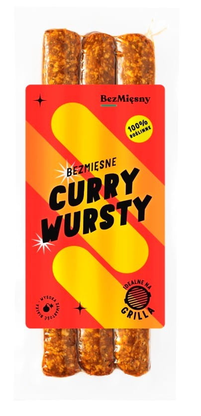 Fleischlose Currywurst 210 g FLEISCHLOSES FLEISCH - Biogo.de