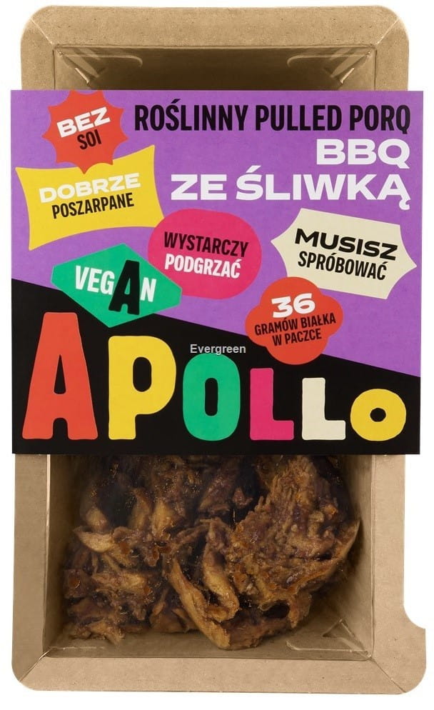 Gemüse Chicken Pulled Porq BBQ mit Pflaume 180 g QURCZAK - Biogo.de