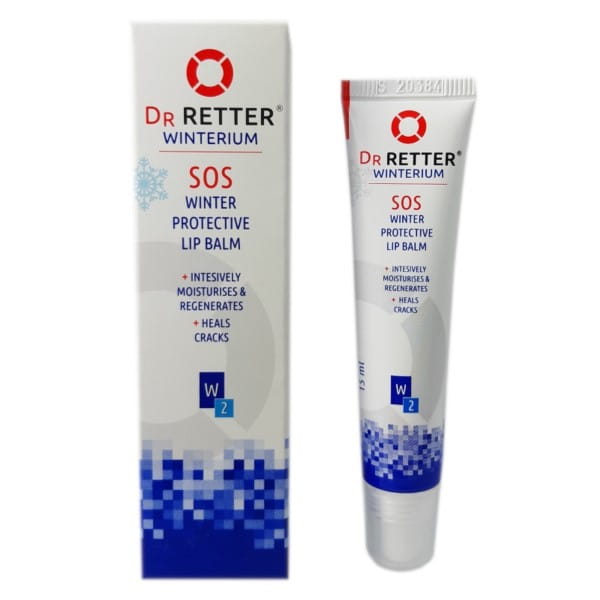 Winterium Lippenbalsam von DR RETTER in 15 ml Tube, pflegt und schützt spröde Lippen im Winter.