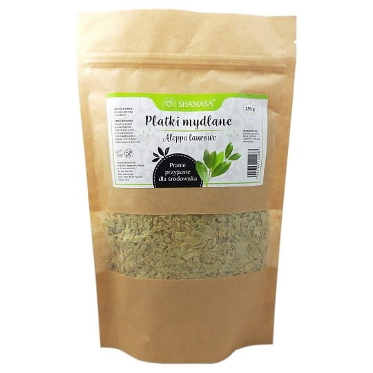Seifenflocken Aleppo Bay 250 g SHAMASA - Biogo.de