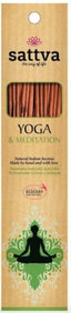 Natürlicher Yoga- und Meditations-Räucherstäbchen 30g SATTVA - Biogo.de