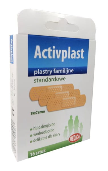 Standard-Familienpflaster 16 Stück - ACTIVPLAST - Biogo.de