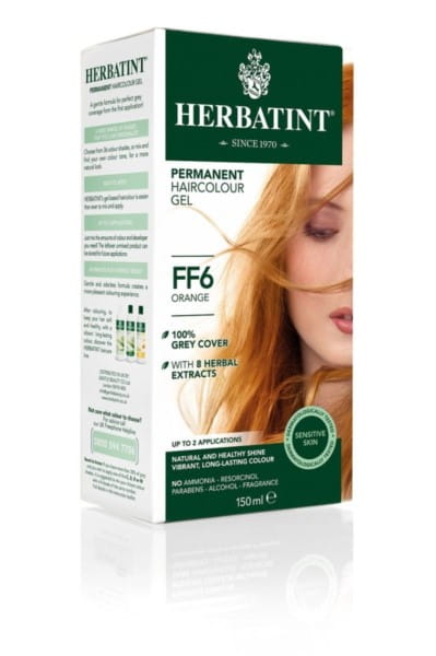 Gelfarbe ff6 orange 150 ml HERBATINT - Biogo.de