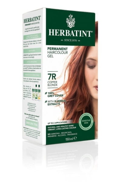 Gelfarbe 7r Kupferblond 150 ml HERBATINT - Biogo.de