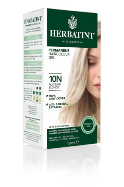 Gelfarbe 10n platinblond 150 ml HERBATINT - Biogo.de