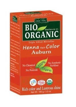 Henna für Haare ECO Kastanie 100g INDUS VALLEY - Biogo.de