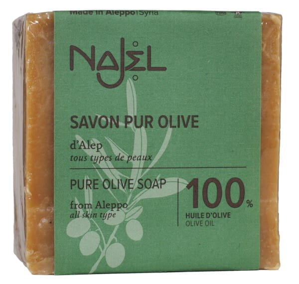 Seife mit Oliven Aleppo 200g NAJEL - Biogo.de